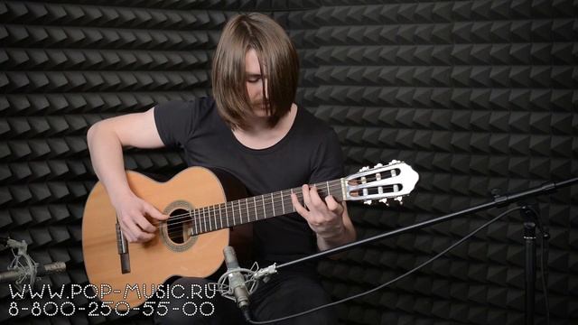 Классическая гитара CORT AC250 смотреть онлайн