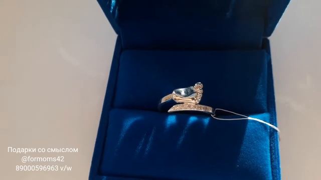 Серебряное кольцо пяточка младенца. Подарки со смыслом. Подарок за рождение ребенка. Подарок маме. смотреть онлайн