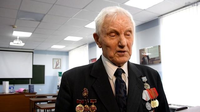 Встреча с ветераном ВоГУ Анатолием Яковицким смотреть онлайн