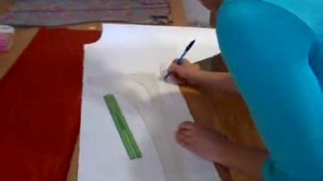 Трикотажное платье пошив и крой