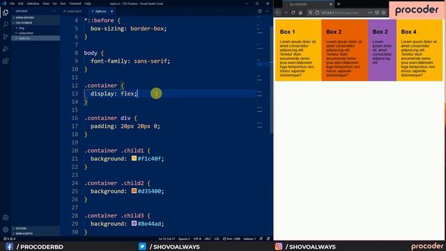 CSS FlexBox Crash Course | বাংলা смотреть онлайн