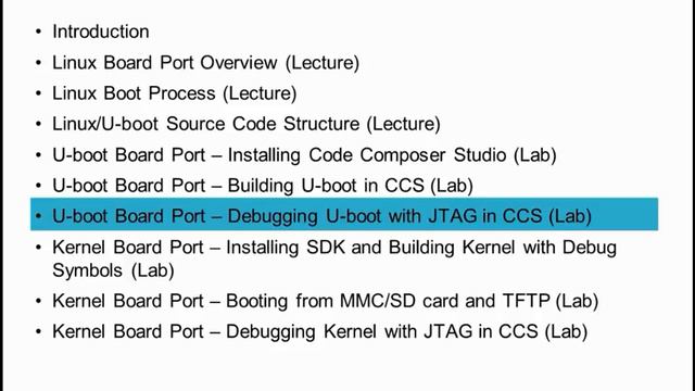 Sitara Linux Board Porting Series: Module 1 смотреть онлайн