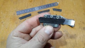 Отрезной резец из ничего.