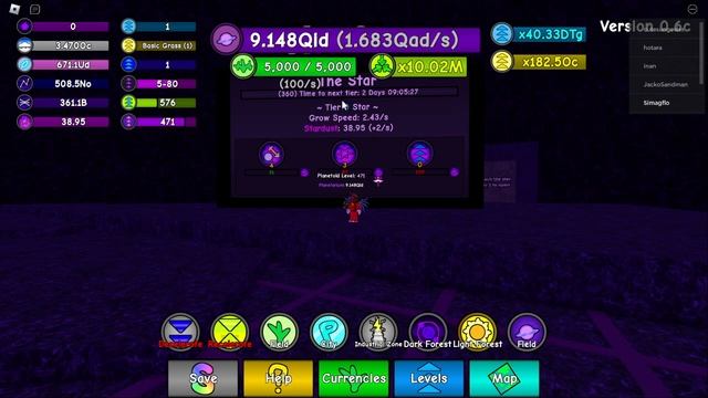 Unlocking Stardust At Grass Jump 35! Grass Cutting Incremental Roblox смотреть онлайн