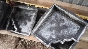 Залипоны на формах для брусчатки