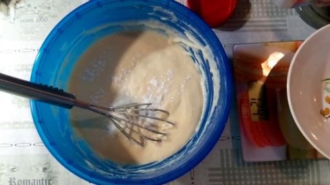 Пышные оладьи.