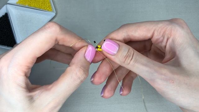 Пчела из бисера параллельным плетением смотреть онлайн