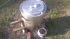 как работает паровая воскотопка