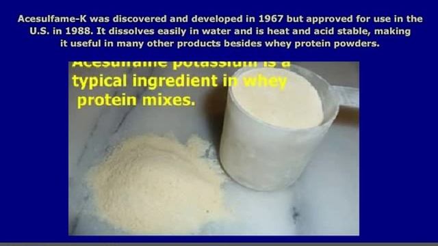 Why is There Acesulfame Potassium in my Whey Protein? смотреть онлайн
