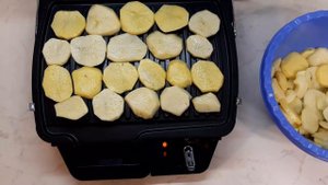 Картошка на электрогриле Tefal SuperGrill