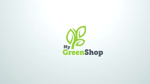 Анимация логотипа для магазина натуральной косметики My GreenShop смотреть онлайн