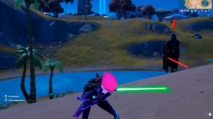 Помогите победить Дарта Вейдера Fortnite