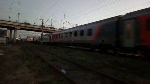 Электровоз ЭП20-003 с поездом "Кавказ" Кисловодск-Москва