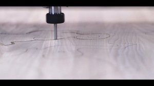 Пазл из дерева на фрезерном станке с ЧПУ Start. Savinsname.