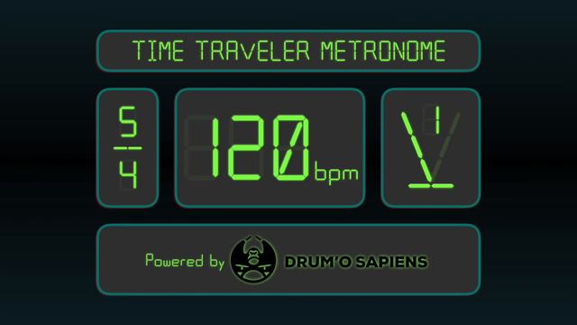 120bpm | 5/4 | Metronome смотреть онлайн