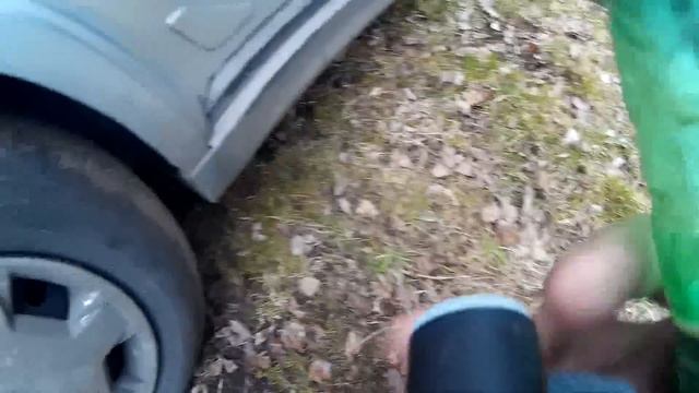 Подкраска сколов и царапин nissan tiida , обзор , инструкция  ( ( ниссан тиида ) )