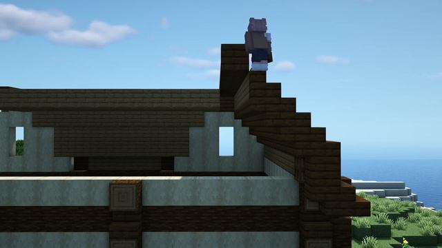 Minecraft | How to Build a Tavern pt. 1 (Exterior) смотреть онлайн