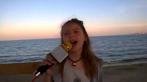 Q7 Караоке микрофон Обзор №9. Алла Мордванюк пісня Мій рідний край.