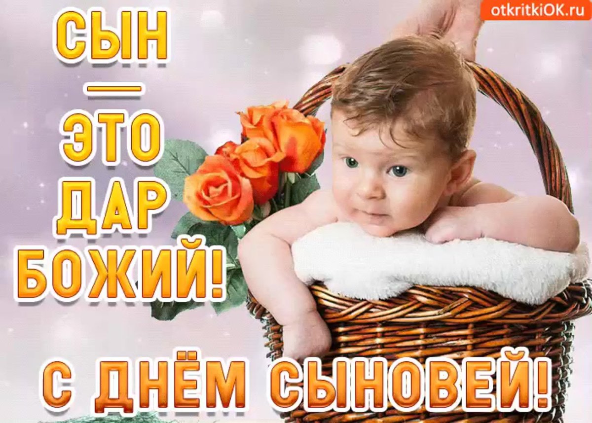 Поздравляю с праздником — Днем сыновей!