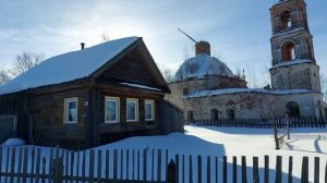 Зимняя прогулка в с. Реброво. Церковь Рождества Богородицы 2024 г.