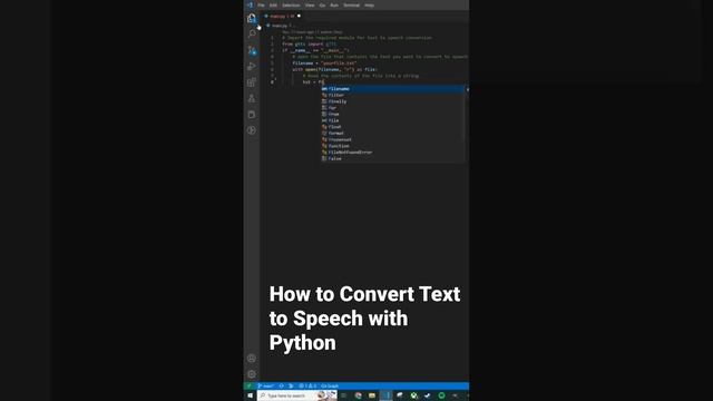 How to Convert Text to Speech with Python