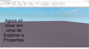 Como abrir o Explorer No Roblox Studio
