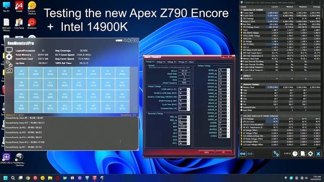 Testing the new Apex Encore + 14900K смотреть онлайн