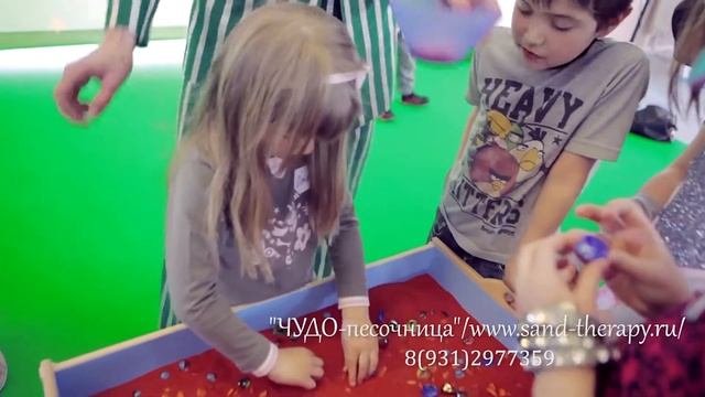 "ЧУДО-песочница" на выставке в Ленэкспо "Планета детства"
