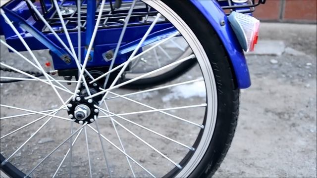 Электровелосипед (велогибрид) трехколесный Eltreco GM Porter смотреть онлайн