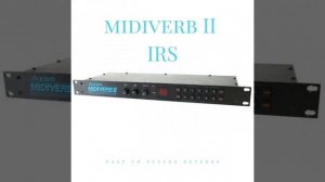 ALESIS MIDIVERB II IRS! DEMO
