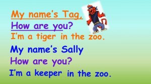 Welcome to our zoo! (Добро пожаловать в наш зоопарк) детская песенка  вместе с Fly High Band!