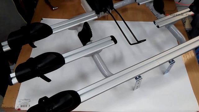 Обзор сборки велобагажника на фаркоп Амур-3 для перевозки трёх велосипедов. смотреть онлайн