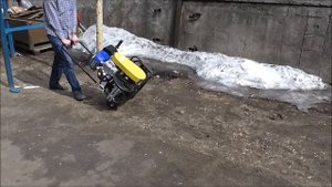 Тележка для мотолебедки МЛ-1М Бычок