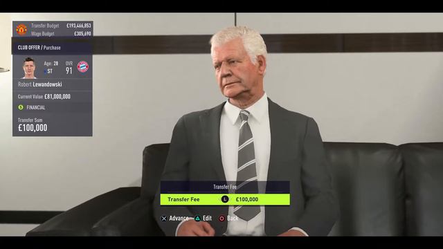 FIFA 18 Manchester United Manager Career Lewandowski signed!! смотреть онлайн