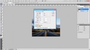 How to increase image size in Photoshop