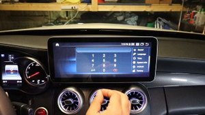 Add CUSTOM BOOT UP LOGO Image on Android Screen (Mercedes W205 C300).