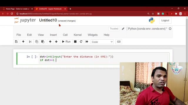 Python if-elif-else program with jupyter notebook | Artificial Intelligence Class 9 | if-elif-else