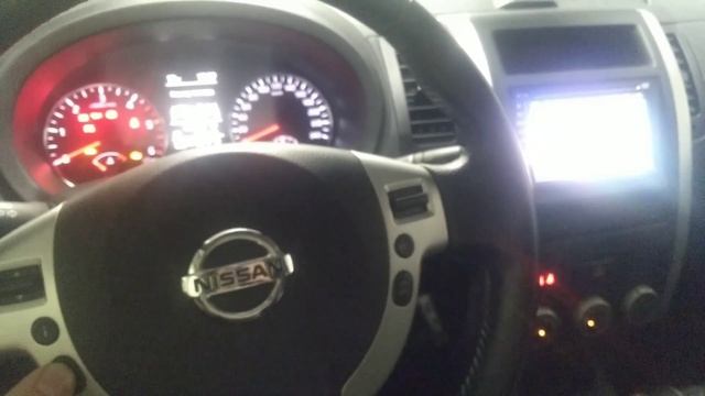 Nissan Xtrail t31 (2008-12) - установка магнитолы Android, 2 канальный регистратор. смотреть онлайн