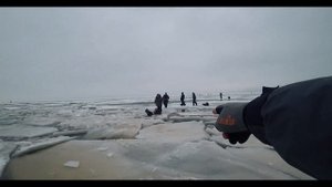 В поисках судака на Финском заливе. Экстремальная рыбалка.