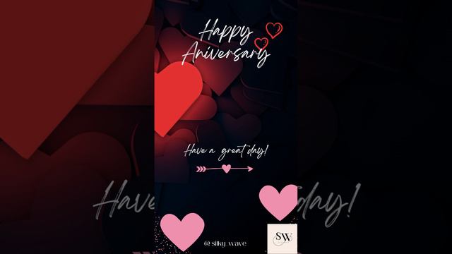 Anniversary GIF | #anniversary #anniversarywishes #whatsappstatus @SilkyWave