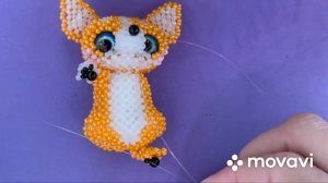 8 часть Морковный корги#амигурумиизбисера.Лапки и хвостик #рек #рекомендации #подпишись #амигуруми