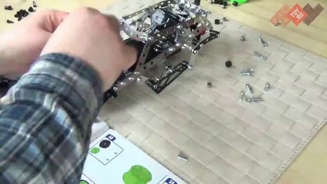 Металлический конструктор Meccano - 91776 - Меккано Набор Раллийная машина смотреть онлайн