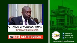 Akufo-Addo Says No To New Chamber...But Kojo Oppong Nkrumah Denies