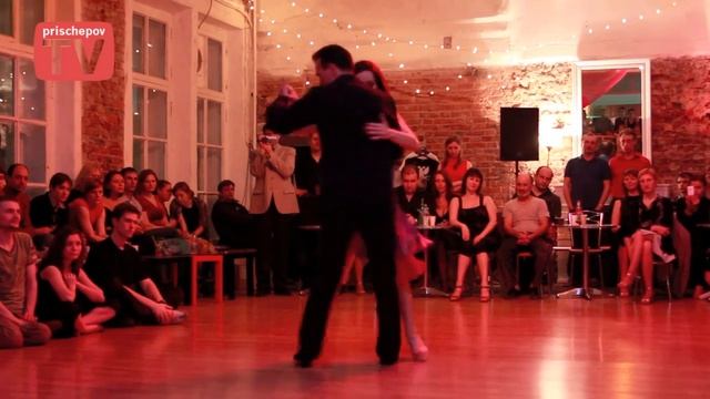 Esteban Moreno & Claudia Codega Russia, Moscow, Milonga "Planetango", 15.11.2009 смотреть онлайн