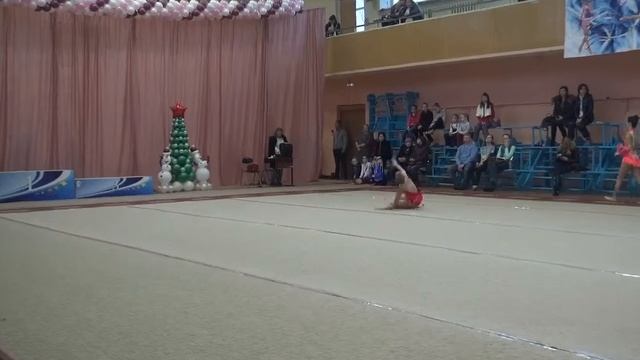 Федотова Полина, 2003, Перьм, булавы, Юные грации, Ижевск, 20 12 2015 смотреть онлайн