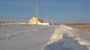 Снежный клин Nissan Qashqai (плотный снег) часть 2