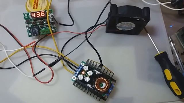 Тест модуля XL4016 смотреть онлайн