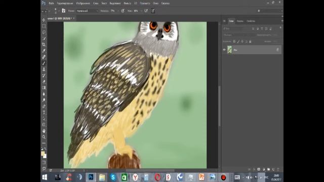 Рисовать сову смотреть онлайн