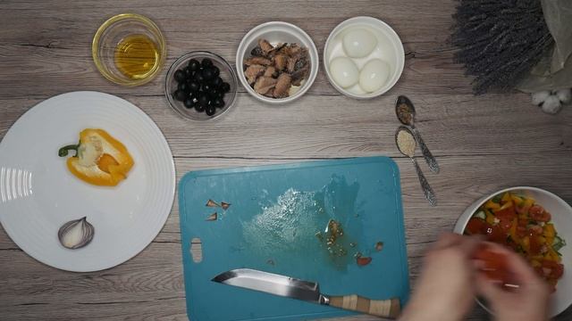 Салат с тунцом l Простой, вкусный, а главное полезный! смотреть онлайн