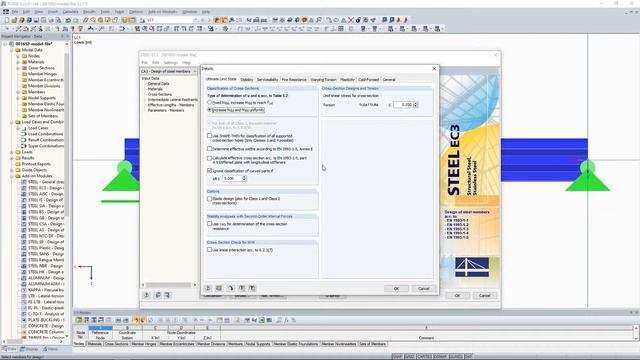 KB 001652 | Erhöhte Streckgrenze nach EN 1993-1-3, 3.2.2(3) смотреть онлайн